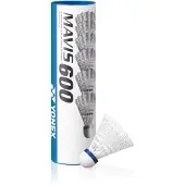 Yonex Badminton Shuttle Yonex Mavis 600 Middle Wit (Koker van 6)