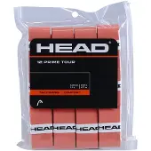 Head Prime Tour 12 Tennis Overgrip Rood