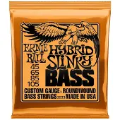 Ernie Ball 2833 Hybrid Slinky Nickel Bass Guitar Strings 45-105