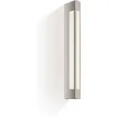 DECOR WALTHER Badkamerlamp Bloc 60 Nikkel Geborsteld