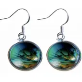 Charme Bijoux Lange oorbellen Suzan-zilver-16 mm -