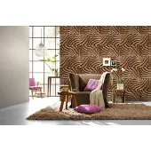 Rasch ZEBRAPRINT BEHANG BRUIN 423310