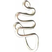 Charme Bijoux Neusklem Wave 2 cm zilverkleur -