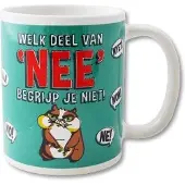 Paper Dreams Funny Mugs 35- welk deel van NEE