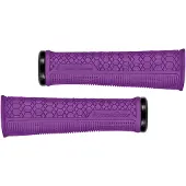 Lizard Stuurhandvatten - - Gradient - Single Lock-On - Paars - Ergonomisch, schokabsorberend