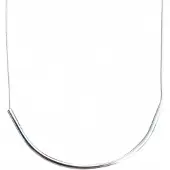 Charme Bijoux Ketting-Zilverplating-Modern-45 cm -