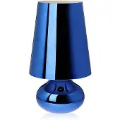 Kartell Nachtkastlamp - nachtlampje Cindy, blauw, Woon-/ Eetkamer, Kunststof, Design, Tafellamp