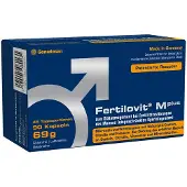 Gonadosan Distribution GmbH Mplus - natuurlijk en wetenschappelijk onderbouwd supplement om zaadkwaliteit van mannen te verbeteren - voor 1,5 maand, 90 capsules