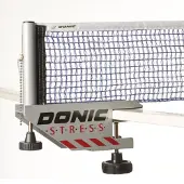 Donic Clip Pro Tafeltennisnet zilvermetallic/blauw