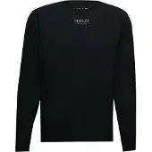 Halo Functioneel shirt 'Scout' lichtgrijs / zwart / wit