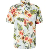 Superdry Overhemd lichtblauw / geel / rood / wit