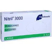Meditrade Untersuchungshandschuhe Nitril 3000 X-long blau puderfrei