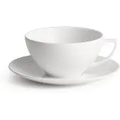 Wedgwood - Jasper Conran White - Theekop&schotel 0,23l Strata