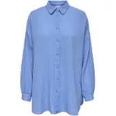 ONLY Blouse 'ONLThyra' hemelsblauw