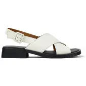Camper Sandalen met riem ' Dana ' wit