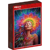 Alipson Puzzle Alipson Puzzel, Rainbow Shaman, 1000 stukjes, multicolor