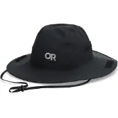 Outdoor Research - Seattle Rain Hat - Hoed 55-57 cm - M, zwart