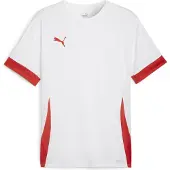 Puma Functioneel shirt 'TeamGoal Matchday' rood / wit