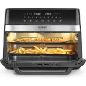 Caso Airfryer - - DuoChef 03186 Zwart - 14 L - 2200 W - 50–200 C