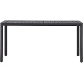 Ebuy24 Giardini tuintafel zwart.