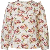 Noppies Shirt 'Jianguo' geel / olijfgroen / rood / wit