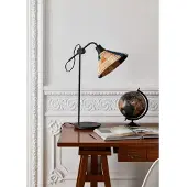 Forestier Design tafellamp Parrot, zwart, Woon-/ Eetkamer, metaal, Design, tafellamp