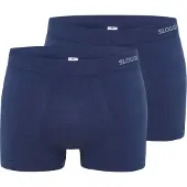 Sloggi Boxershorts donkerblauw / lichtgrijs
