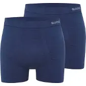 Sloggi Boxershorts 'GO' donkerblauw / grijs