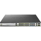D-Link DMS-3130-30PS - Managed Netwerkswitch - Layer 3 - Multi-Gigabit PoE++ - Stackable
