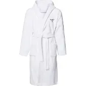Chiemsee unisex badjas met capuchon 100% katoen wit