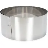 Patisse Taartring Verstelbaar 18-30 Cm Rvs Zilver