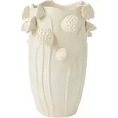 J-Line Vaas botanica lotus klei beige large