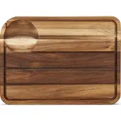 Cole and mason Snijplank Cole & Mason Berden Large Acacia Natural Wood