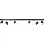 Brilliant 6-lichts plafondlamp Different design zwart