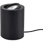 Ylumen Tafellamp Fury rond Ø 8 cm zwart