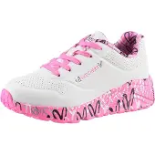 SKECHERS 314976L Uno Lite - Lovely Sneakers | Maat 30 Meisjes Wit