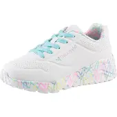 SKECHERS Sportschoen 'Uno Lite - Lovely Luv' wit
