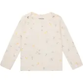 Noppies Shirt 'Oran' beige / lichtblauw / bruin / geel