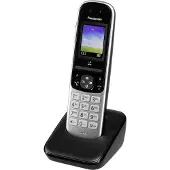Panasonic KX-TGH710, DECT-telefoon, Draadloze headset, Luidsprekerfunctie, 200 contacten, Identificatie van de beller, Zwart