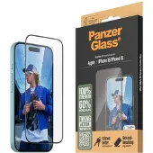 PanzerGlass Ultra-Wide Fit Anti-Bacterial Screenprotector voor de Apple iPhone 16