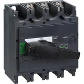 Schneider Electric 31110 Lastscheidingsschakelaar Met hefboom 400 A 125 V/DC, 690 V/AC Zwart 1 stuk(s)