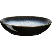 Denby Halo pastabord 22 cm Blauw-grijs-zwart