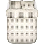 Marc O'Polo Dekbedovertrek Iben Black Satijn-240 x 200 / 220 cm | Lits-Jumeaux