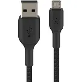 Belkin Usb A naar Micro Usb Kabel 1m Nylon Zwart