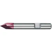 Format Ontbraamfrees NC DIN6527 VHM TiALN 60grad. 16mm GT