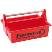 Format Gereedschapskist 395x295x215mm rood
