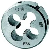 Format Snijplaat DIN40434 HSS NPT3/8"