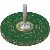 Format Ronde veiligheidsborstel gegolfd 63x6x mm