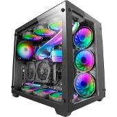 Mars Gaming PC-behuizing - - MCV3 - E-ATX - Dubbel glas - XXL-capaciteit