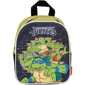 Arditex Rugzak Tortugas Ninja, 24x20x10 cm, groen/zwart, kinderrugzak, groen/zwart, one size